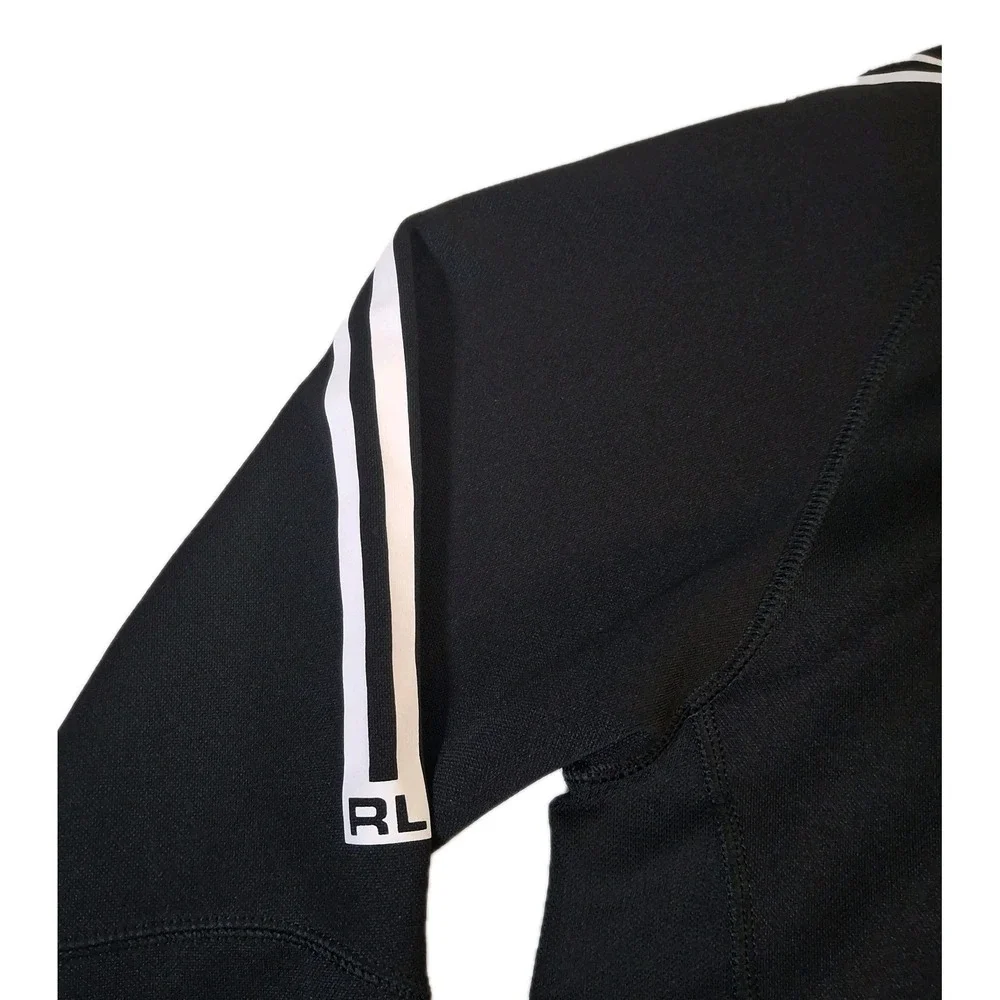 Polo Sport Ralph Lauren Pullover Womens‎ Medium Blue 1/4 Zip  Performance Crest
